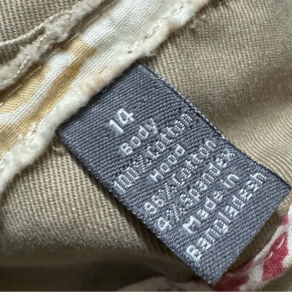 MADISON KHAKI DENIM JACKET SIZE 14 - Picture 7 of 12